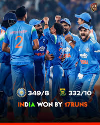 India Won and play 2nd mach 