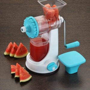 Ganesh Fruit & Vegetable Steel Handle Juicer, Blue